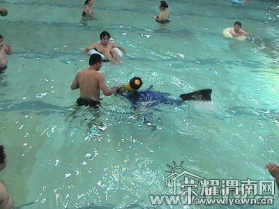 雨绸缪 渭南韩城消防暑期开展水域救援训练[图