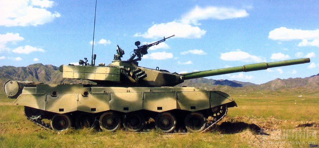 中国人民解放军 ZTZ96式主战坦克组图欣赏