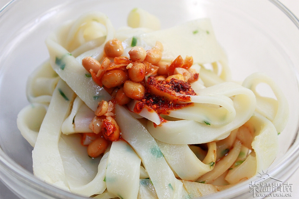 现蒸面皮买回来自己调的! - 时尚生活 - 荣耀渭南网