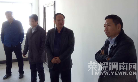 西安中兴测控董事长谷荣祥一行莅临渭南经开区