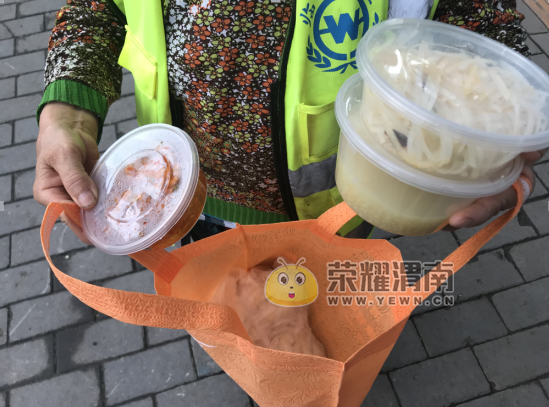 渭南:1900份早餐如数送达环卫工人手中!