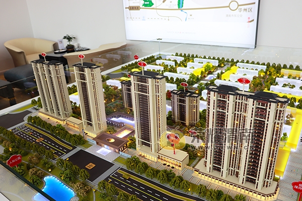 一城定江山·望族荣归处 | 宏帆·人和府沙盘规