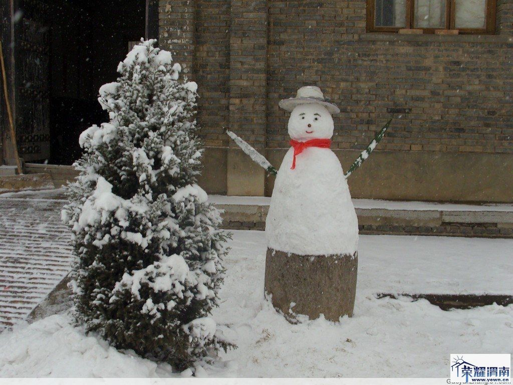 晒我的雪人,纯手工打造 - 百姓生活 - 荣耀渭南网