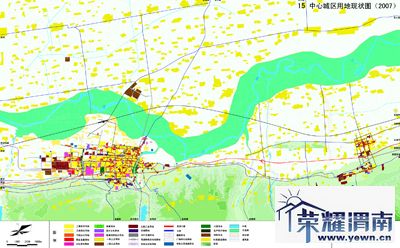 2,中心城区:包括主城区,华州组团以及卤阳湖现代产业开发区和